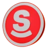 Ícone de moeda com o logotipo da Superbet.