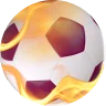 Ícone de bola de futebol da Supersérie.